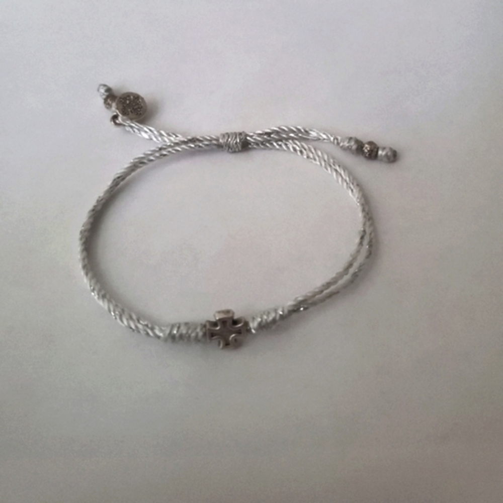 Cross rope bracelet